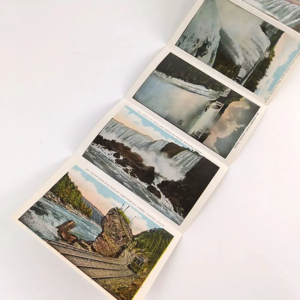 Souvenir Folder of Niagara Falls 1920s Fold-Out Postcards Horseshoe Rock‎ Ages+
